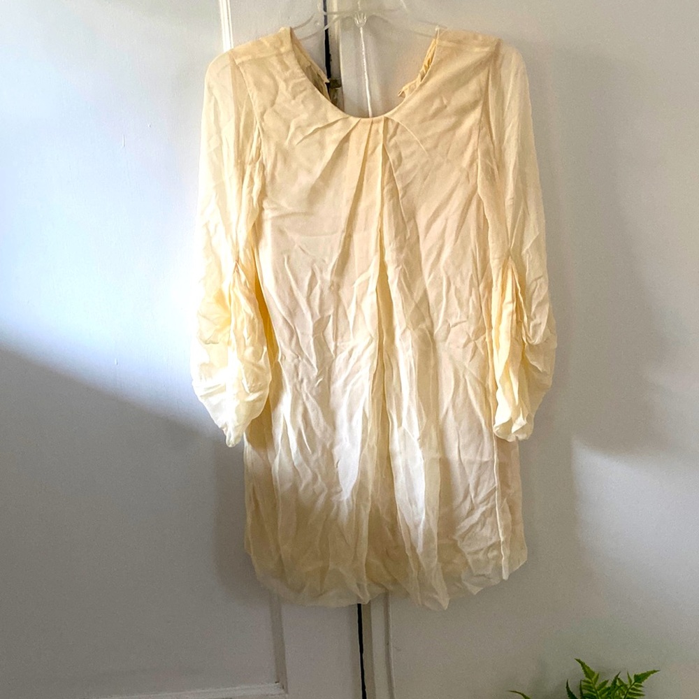 NWOT DVF silk dress